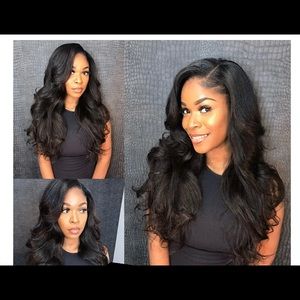 Human Hair U part Wig 16”